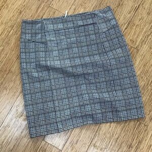 Michael Kors checkered print pencil skirt